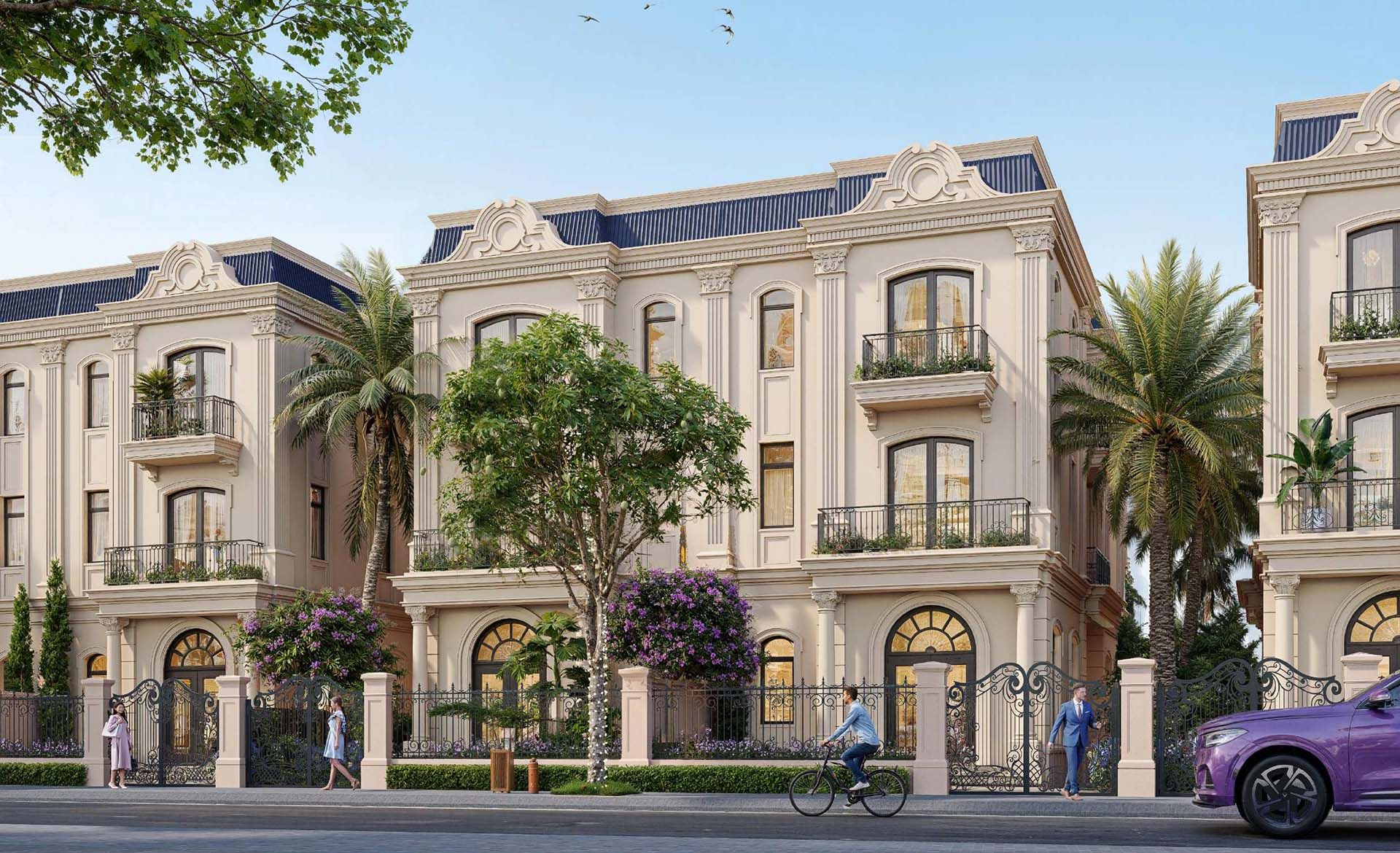 Mẫu thiết kế biệt thự song lập Vinhomes Cần Giờ