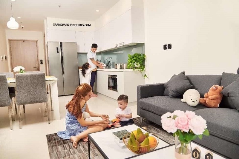 Cho Thuê Căn Hộ Chung Cư 1 phòng ngủ Vinhomes Grand Park Quận 9