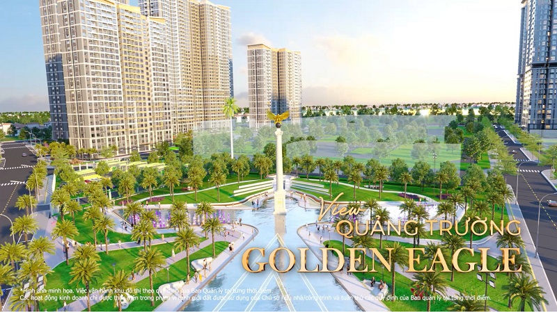 QUẢNG TRƯỜNG GOLDEN EAGLE – BIỂU TƯỢNG KIẾN TRÚC ĐẲNG CẤP
