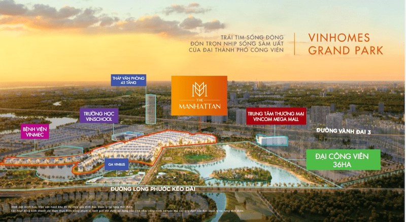 vị trí vinmec grand park