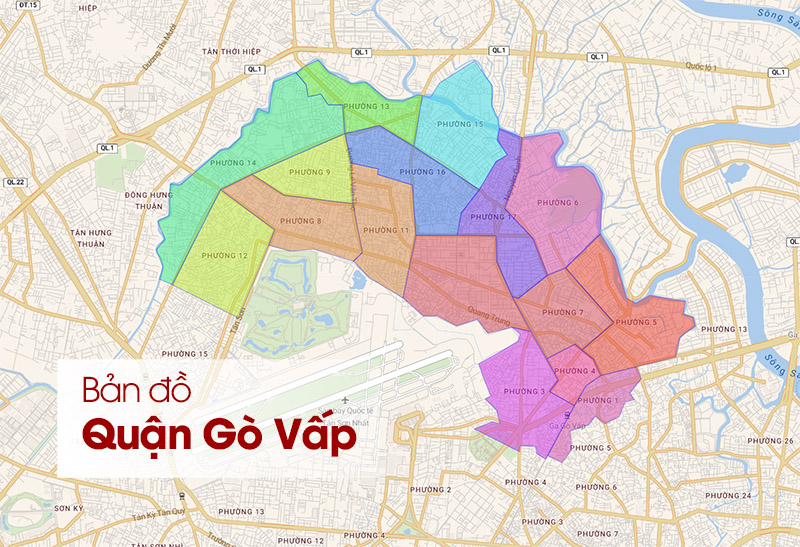 Gò Vấp: Bản đồ chi tiết, sống tiện lợi, gần trường học