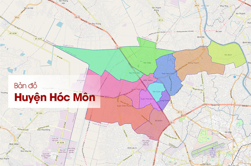 Hóc Môn: Bản đồ quy hoạch, giá đất & tiện ích sống 2024