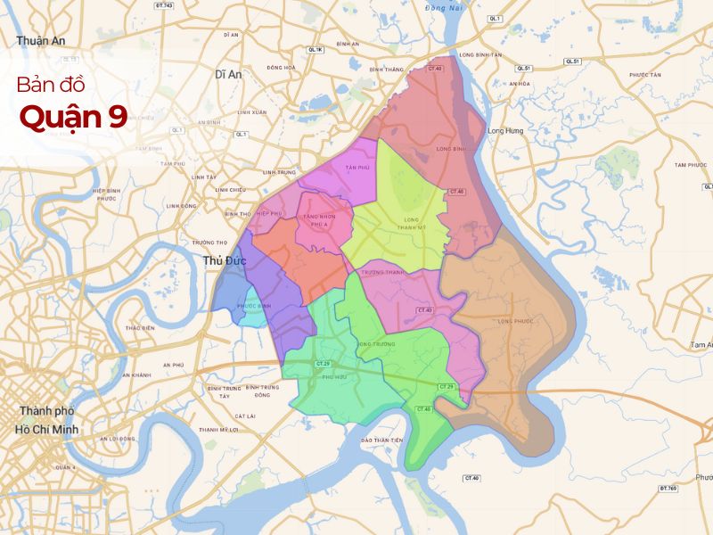 Quận 9: Bản đồ sống, lựa chọn an cư cho gia đình