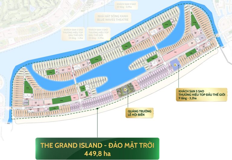 The Grand Island Cần Giờ - Không gian sống xanh own tại Đảo Mặt Trời