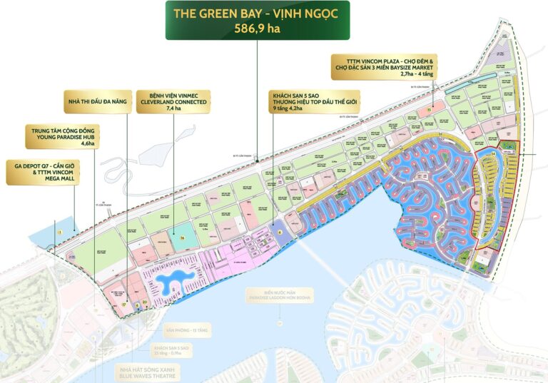 The Green Bay Cần Giờ - Không gian sống xanh own tại Vinhomes Green Paradise