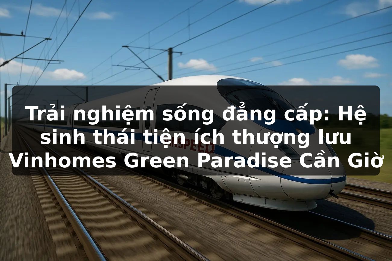 Trải nghiệm sống đẳng cấp: Hệ sinh thái tiện ích thượng lưu Vinhomes Green Paradise Cần Giờ