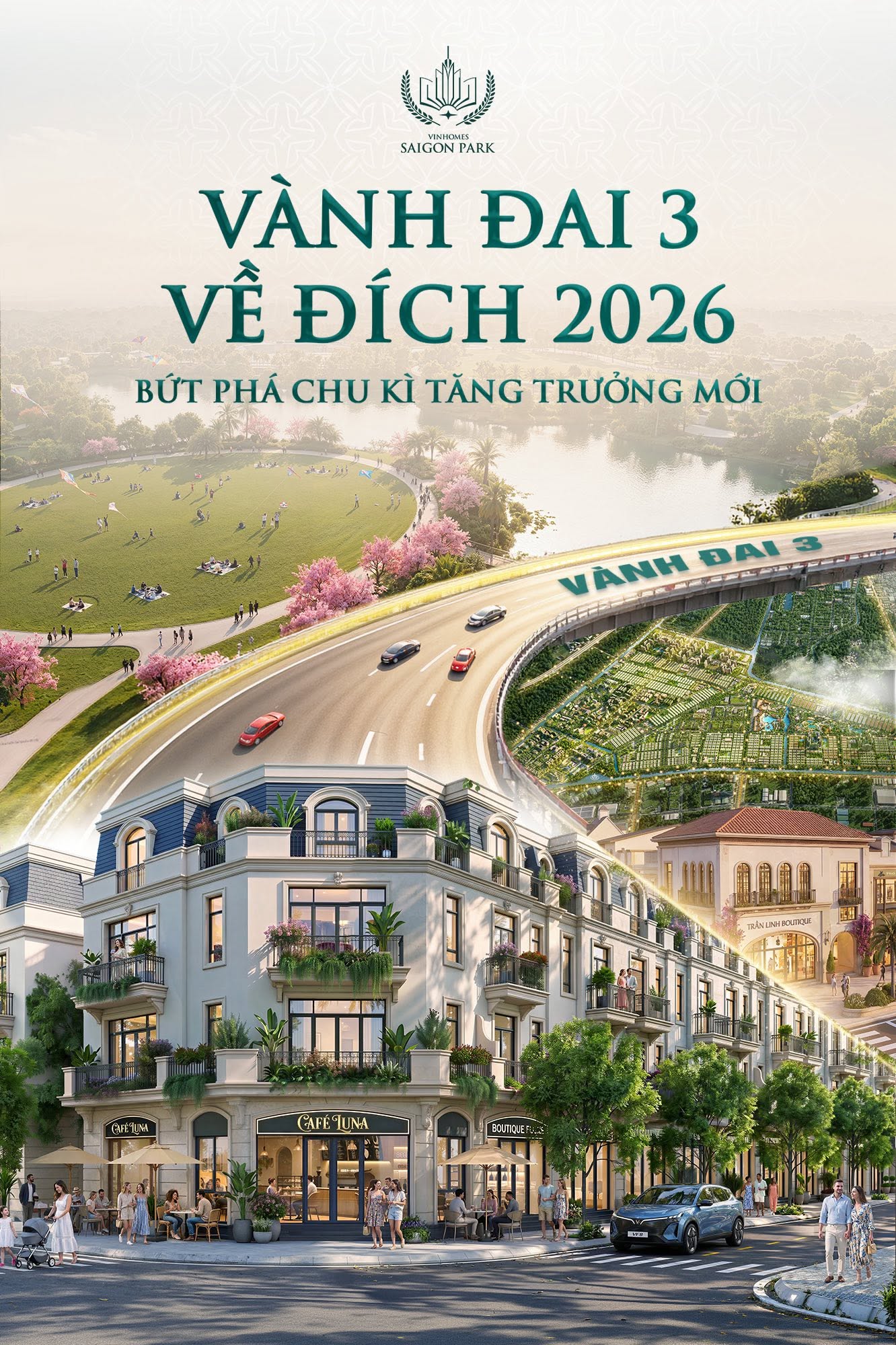 Vành Đai 3 TP.HCM hoàn thành 2026, tạo đà phát triển cho khu Tây Bắc