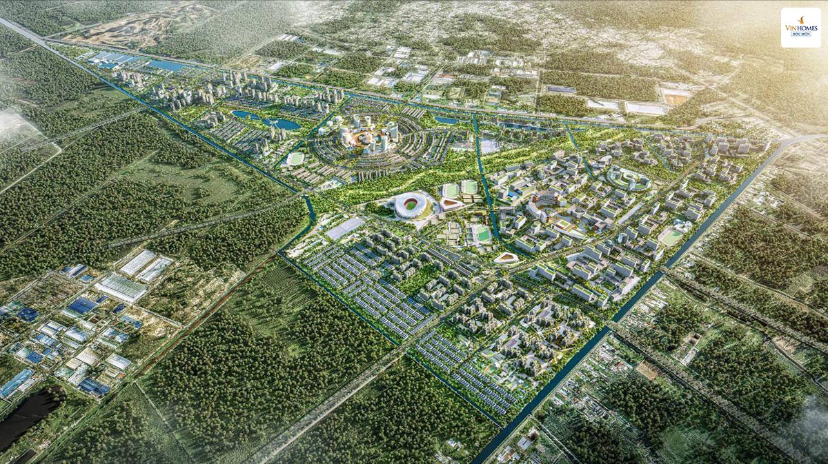 Vinhomes Hóc Môn: Cuộc sống tiện nghi hơn các khu đô thị vùng ven?