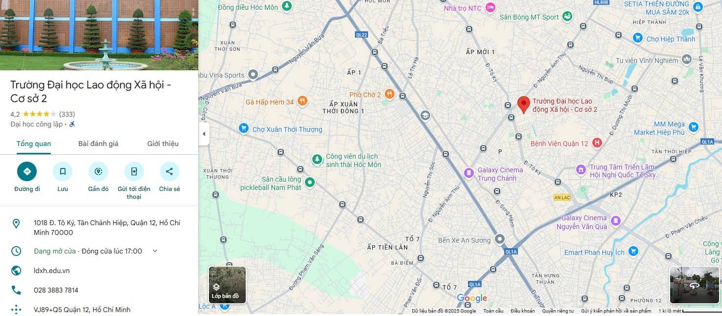 Phòng trọ gần Đại học Lao động - Xã hội TPHCM: Lựa chọn lý tưởng cho tân sinh viên